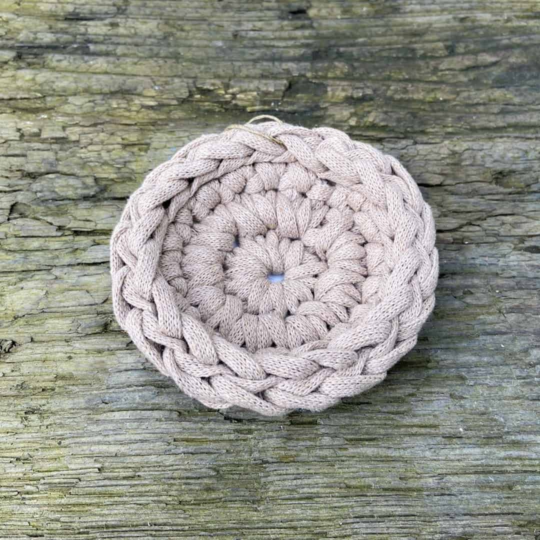 Seifenablage aus Recycling-Garn, handgemacht von Seifenliebling