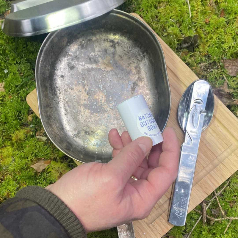 Natural Outdoor Soap - Pocket Seifenstreuer für unterwegs