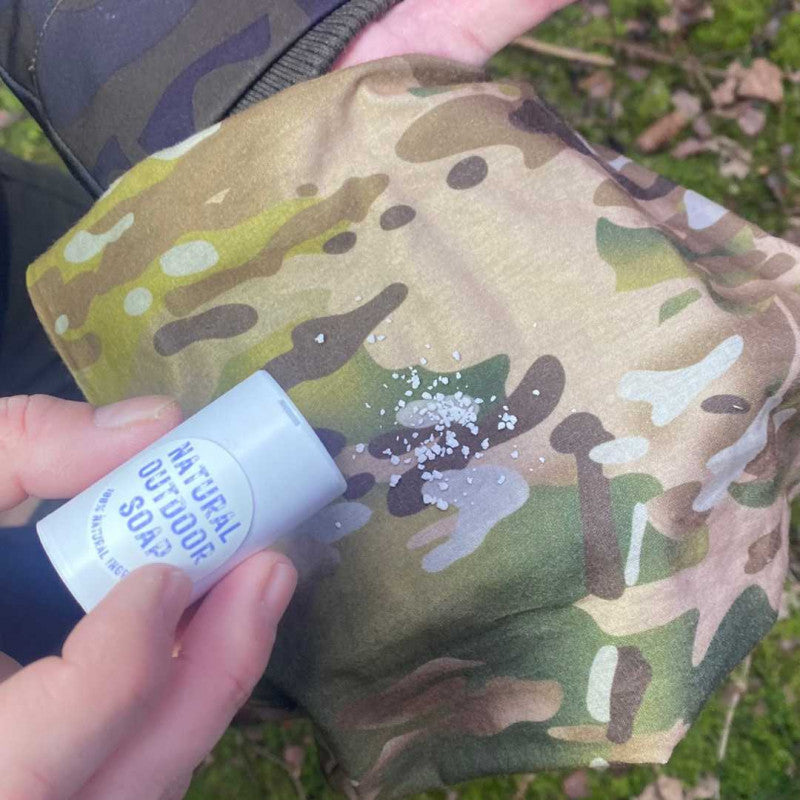 Natural Outdoor Soap - Pocket Seifenstreuer für unterwegs