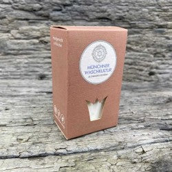 Theatiner – Weiße Mangobutter-Seife mit Bio-Mohn-Peeling